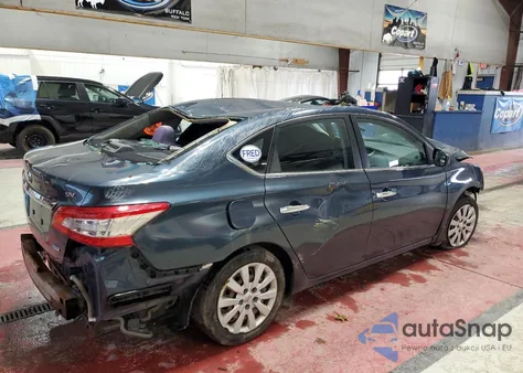 2013 Nissan Sentra S z USA, uszkodzony, nr VIN 3N1AB7AP0DL631457